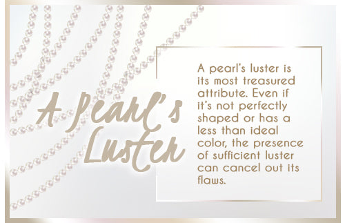 a pearls luster graphic