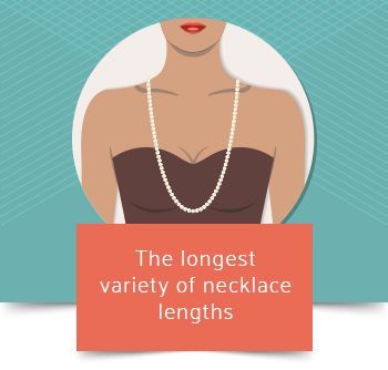 lariat necklace length graphic
