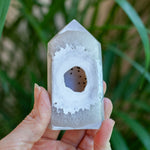 Agate Geode Tower, Natural Color