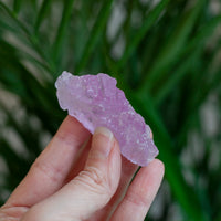 Kunzite Crystal, Self-Healed, Dichroic