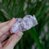 Kunzite Crystal, Self-Healed, Dichroic