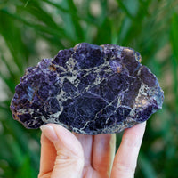 Purple Fluorite with Pyrite from Spain, New Deposit