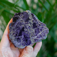 Purple Fluorite with Pyrite from Spain, New Deposit