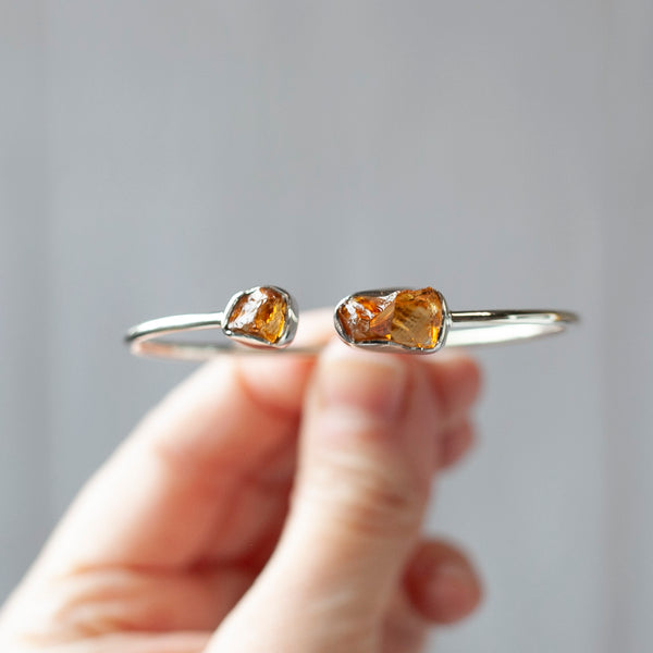 Citrine Bracelet, Sterling Silver