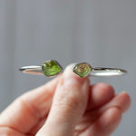 Peridot Bracelet, Sterling Silver