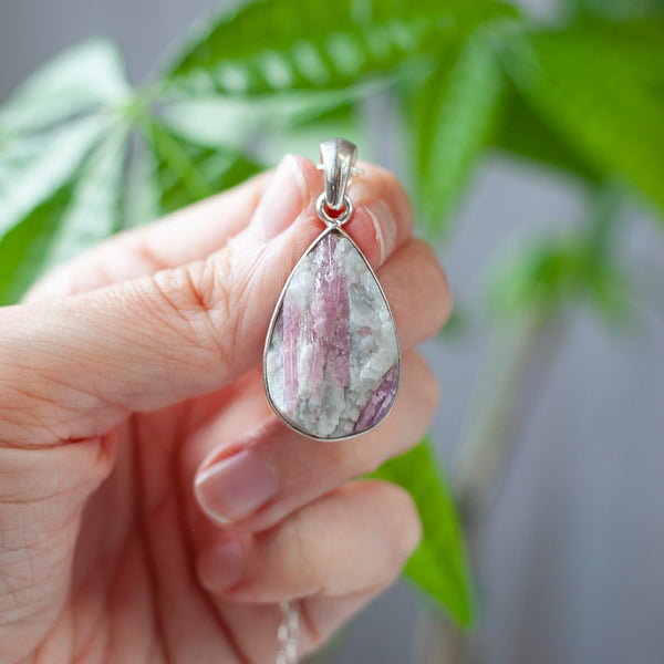 Pink Tourmaline Pendant