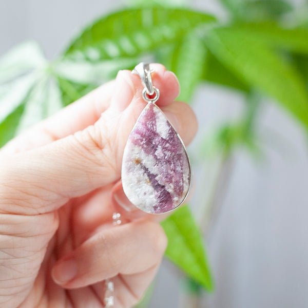 Pink Tourmaline Pendant