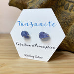 Tanzanite Stud Earrings