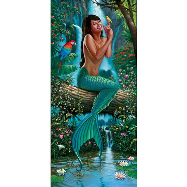 Happy Mermaid | 5D Diamond Painting Kits | OLOEE