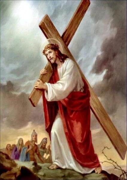 Jesus Carries the Cross | 5D Diamond Painting Kits | OLOEE