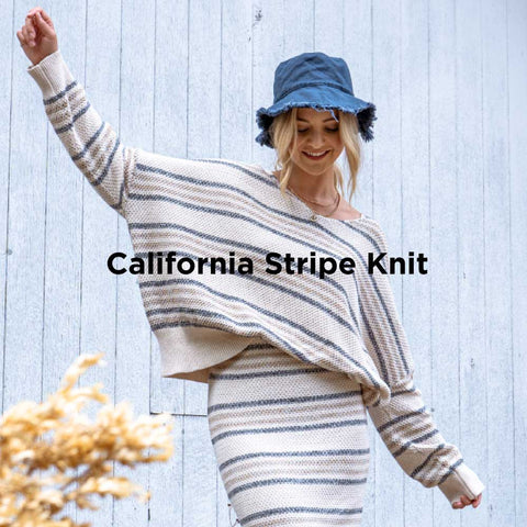 California Stripe Knit