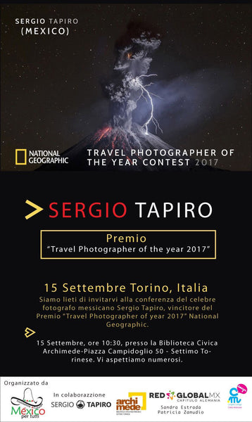 Conferencia. Turín, Italia. Sergio Tapiro 2017