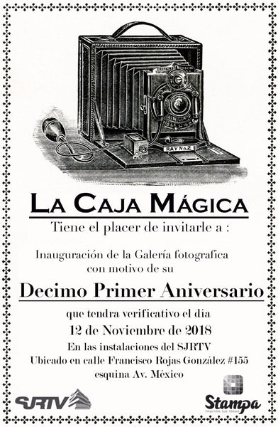 Exposición Fotográfica, 11 aniversario de la Caja Mágica. Guadalajara, Jalisco. 2018