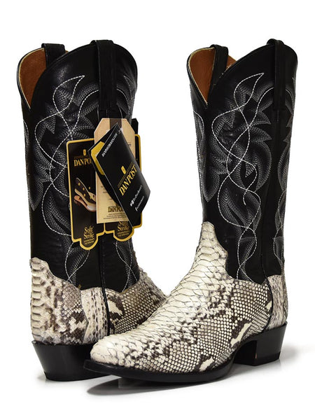 Dan Post DP3036 Mens Manning Python Western Cowboy Boot Natural – J.C