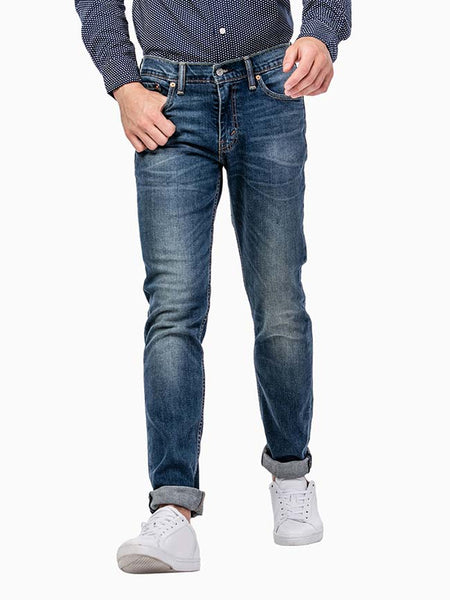 Iets Elegantie pijp Levi's 045111163 Mens 511 Slim Fit Stretch Jeans Throttle Blue – J.C.  Western® Wear