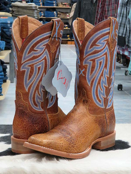 Mens Rancher Square Toe Cowboy Boot 