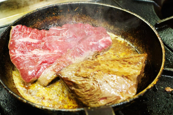 Frying Meat