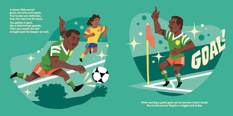 Children's Football Book - Roger Milla in World At Your Feet