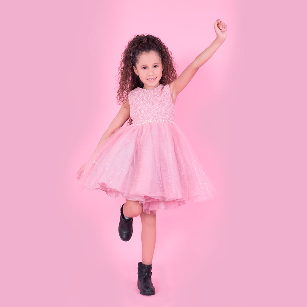 Vestido de Tutu Gerat color rosa pastel – Gerat Infants Boutique