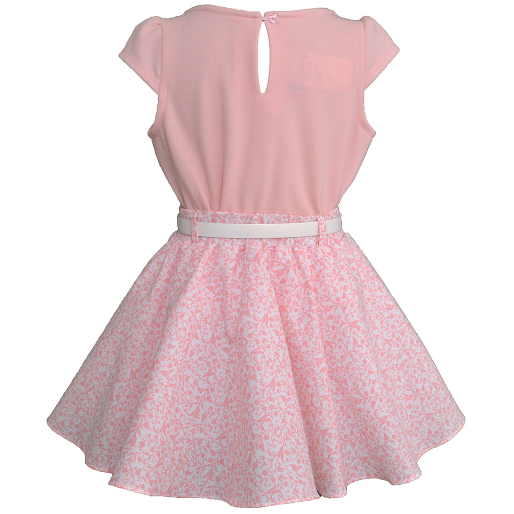 Conjunto para niña falda rosa con pastel – Gerat Infants Boutique