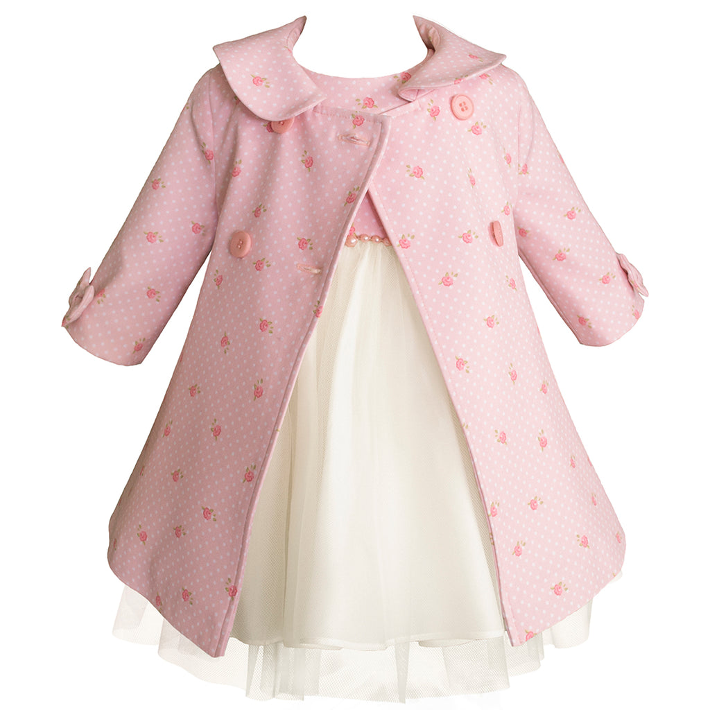 Pero frecuencia Triplicar Bata con abrigo para bebé rosa pastel Gerat – Gerat Infants Boutique