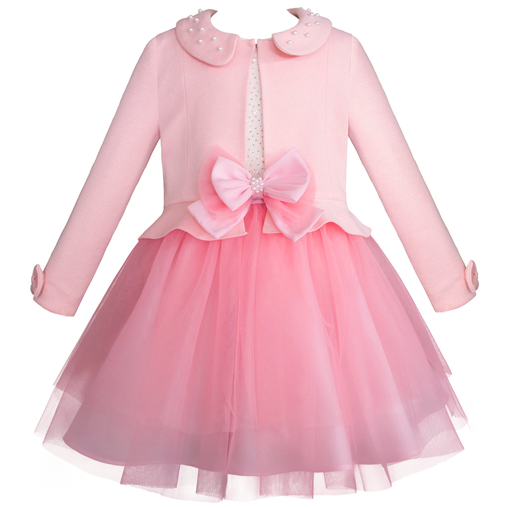 Conjunto para niña blusa falda y saco color rosa – Gerat Boutique