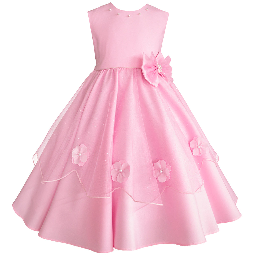 Vestido para niñas de y años rosa Gerat – Gerat Infants Boutique