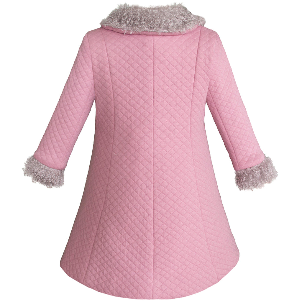 Abrigo para niña y 3 años color rosa Gerat – Gerat Boutique