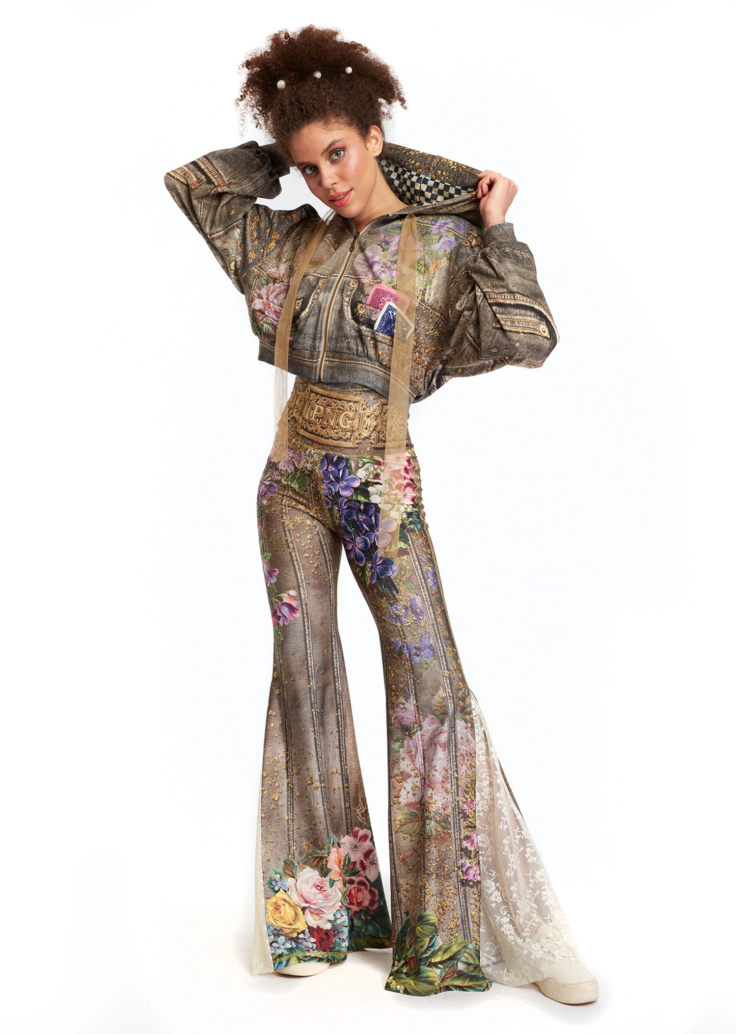 IPNG Design Fortune in Flowerland Pants