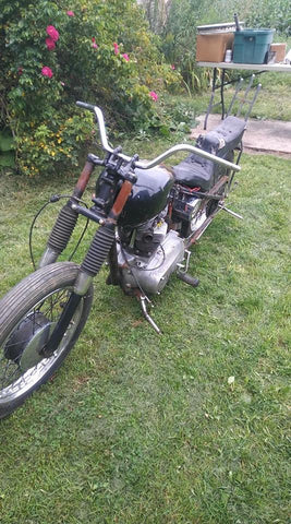 1967 Triumph Tiger Barn Find Motorcycle
