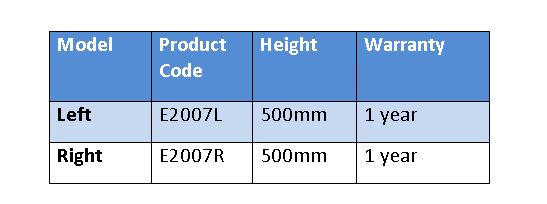 Fold Down bed stick Specifications