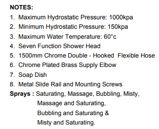 XL142CSR specifications 