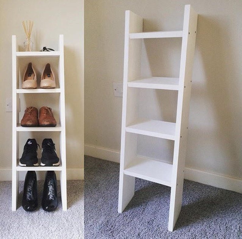 ladder shoe rack