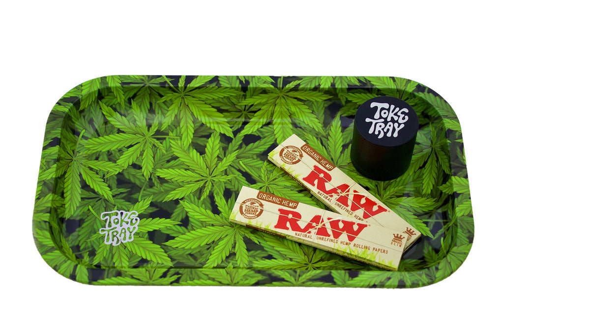 Weed Leaf Rolling Tray Toke Tray 1368