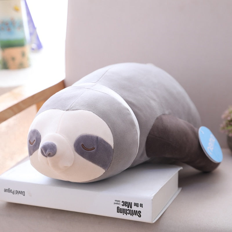sloth plush pillow