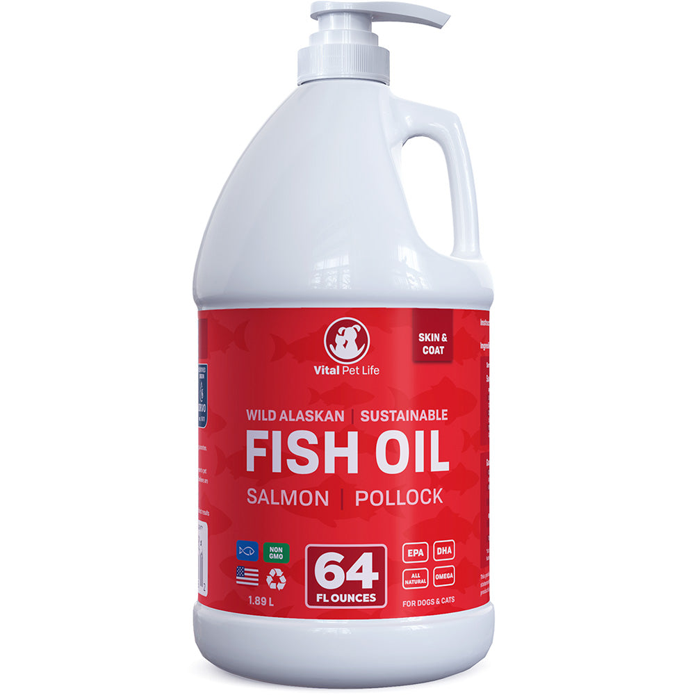 Fish Oil for and Cats 64oz - Vital Pet Life