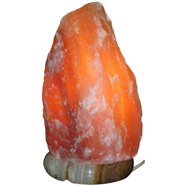 Himalayan Salt Natural Crystal Lamp, 8.5 Inches Tall - Soft Calm - HitNotion