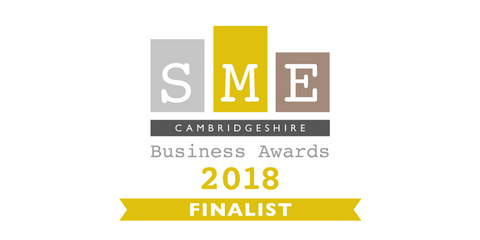 SME Cambridgeshire Business Award Finalist 2018