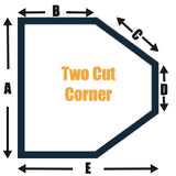 How To Measure a Two Cut Corner Hot Tub Cover