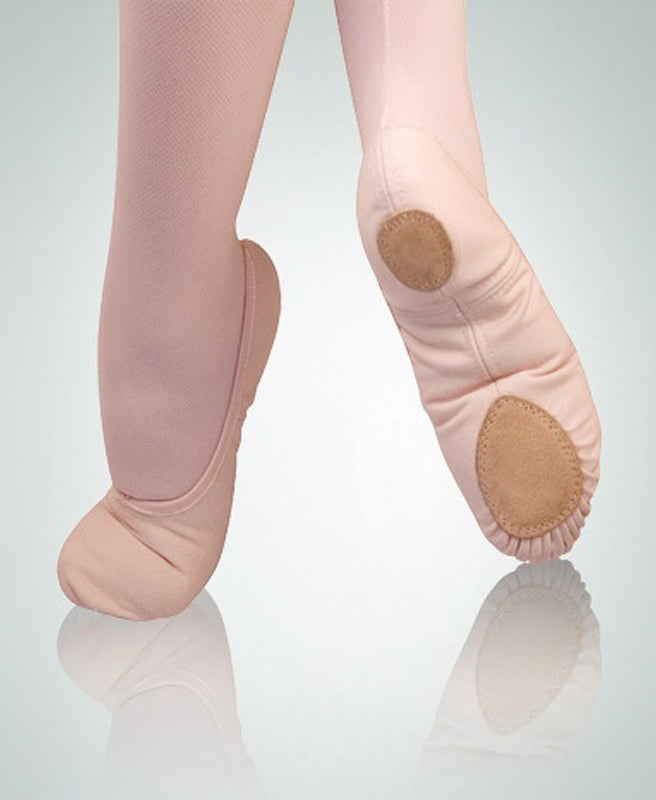 Ballerina foot job in ballet slippers