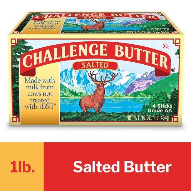 Challenge Butter, Salted Butter, 16 Oz, 4 Sticks