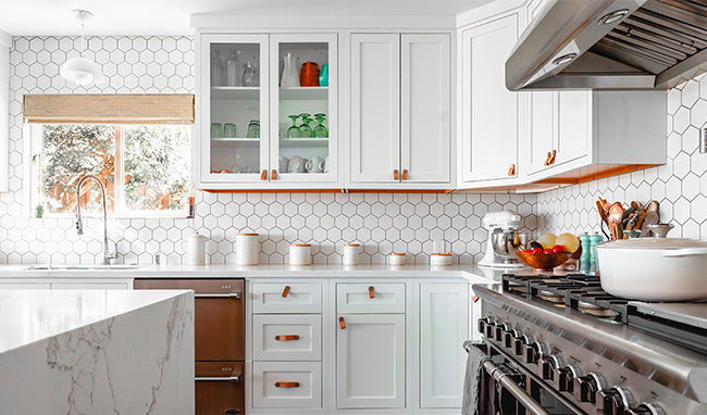 Bold Kitchen Tile | House Plan Design