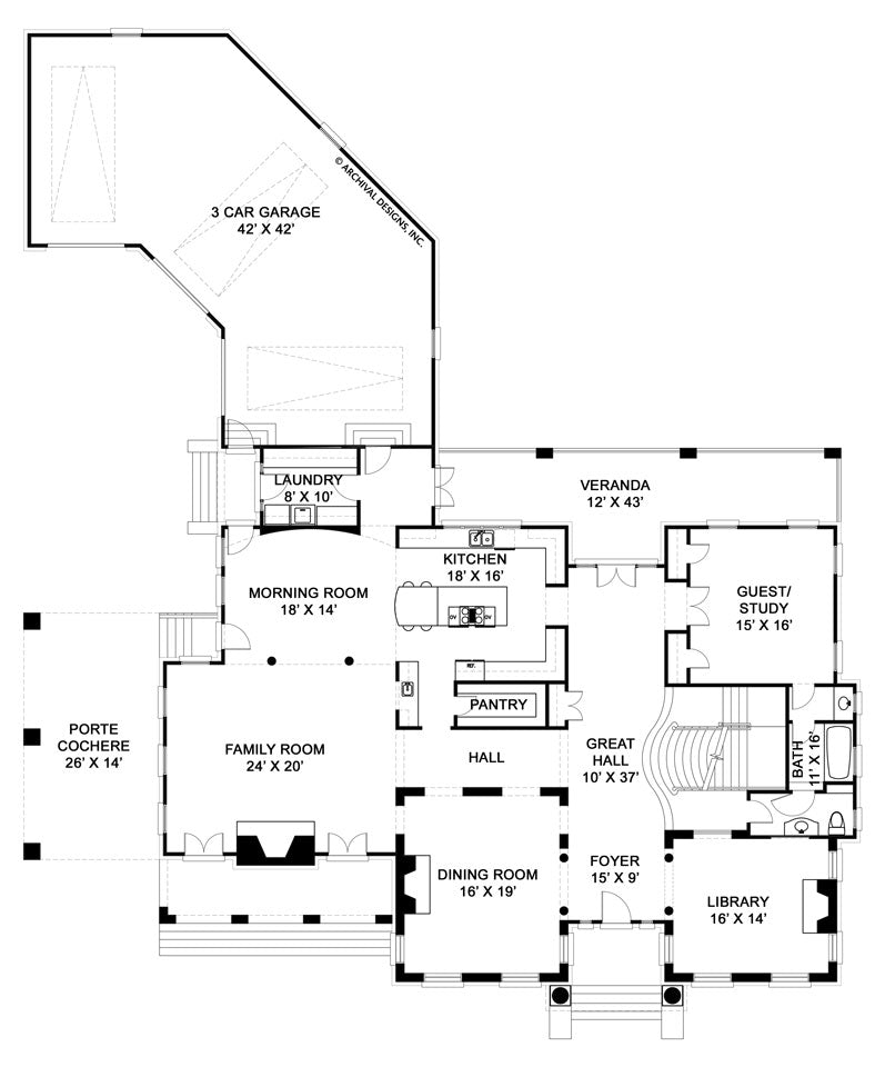 English House Historic House Plans Classical Home Plans
