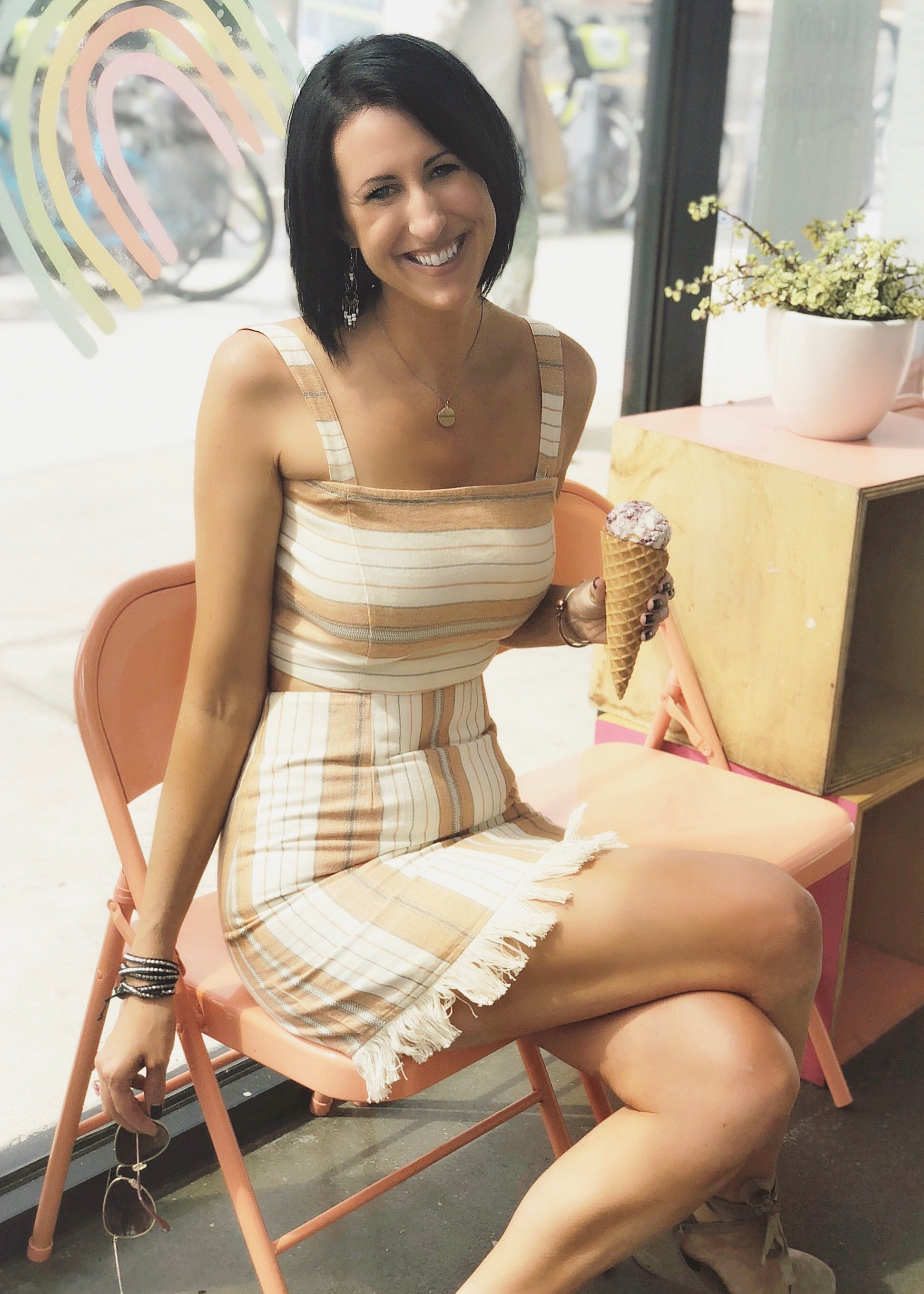 Saddle Crop and Skirt 2 Piece Set