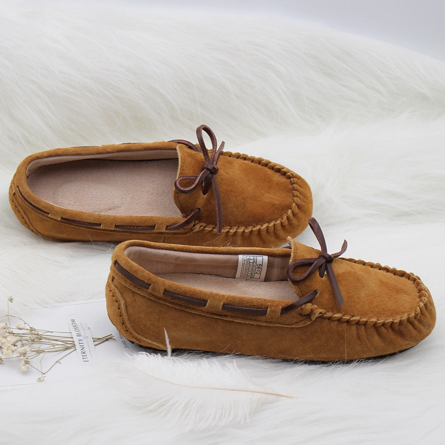 slip on moccasins womens