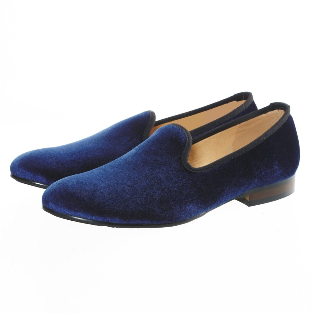 men's blue loafers shoes