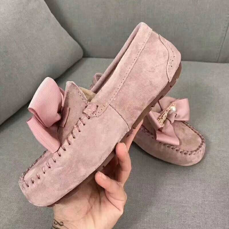 ladies suede driving shoes