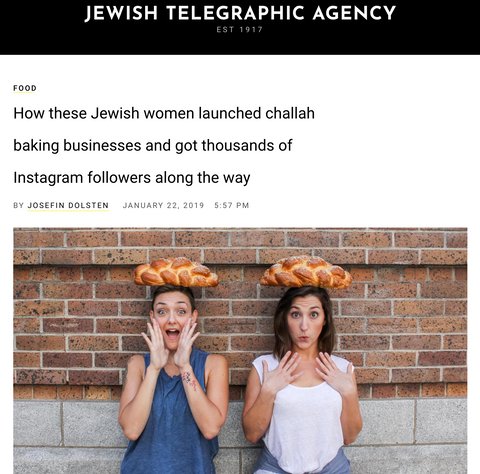 Jewish Telegraphic Agency Challah Hub Story
