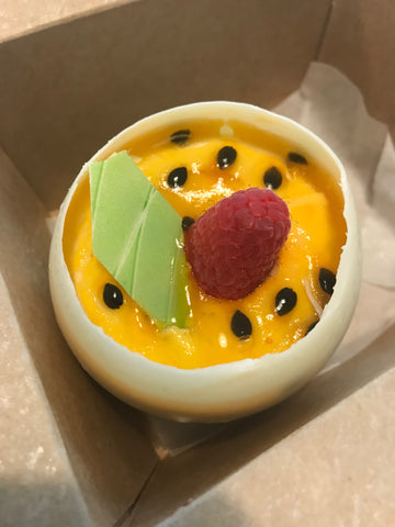 Passion Fruit Mousse Cup Cake