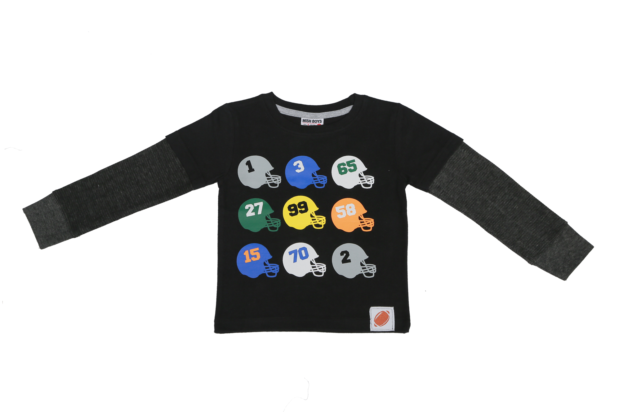 Mish Mish Boys Thermal Sleeves - Footbal Helmets